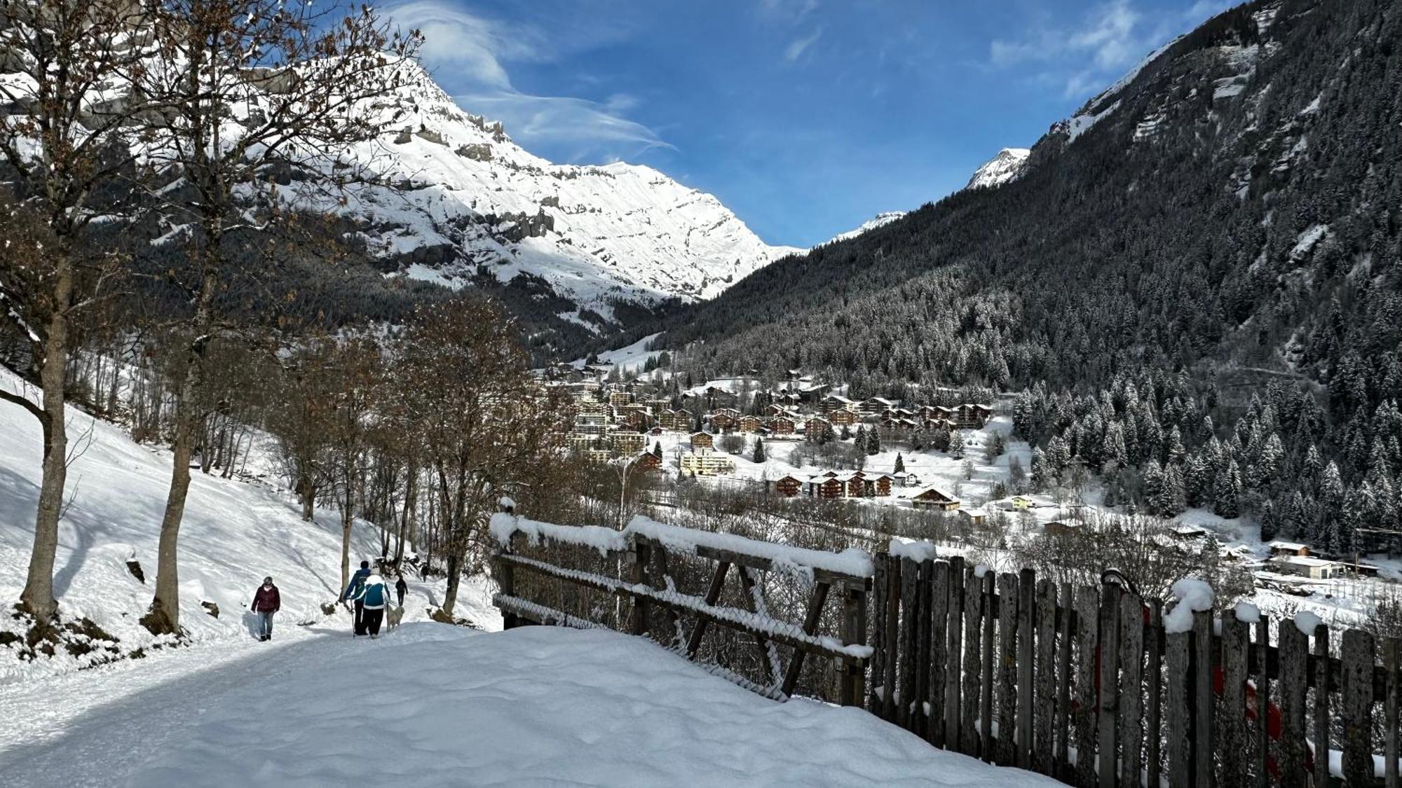 Ferienwohnung Valere B - It'S Magic Gmbh Leukerbad Luaran gambar